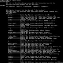 Windows Dienste löschen