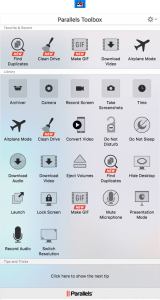 Parallels Toolbox Windows