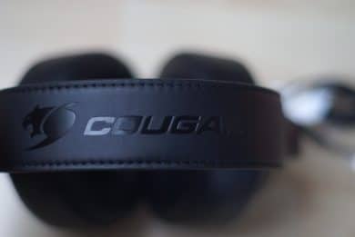 Logo auf dem Kopfbügel