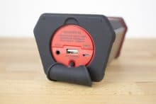 Die Anschlüsse des Teufel Rockster XS (2017)