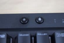 Beleuchtungssteuerung & Taste zum Sperren der Windows-Taste