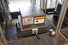 Abschirmungsbox zum Testen der Funkfrequenzen