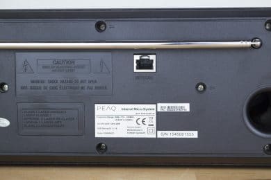 LAN-Anschluss auf der Rückseite