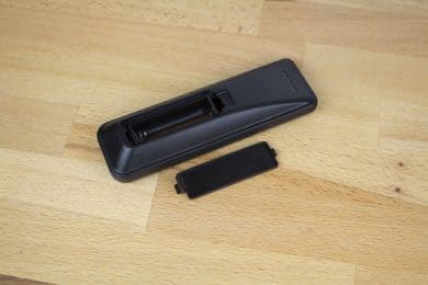 Betrieb mit einer AA-Batterie