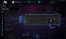 ACGAM AG-109R Software - Hotkeys