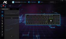 ACGAM AG-109R Software - Keyboard