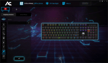 ACGAM AG-109R Software - Shortcuts