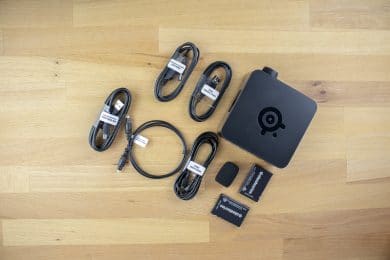 Das Zubehör des SteelSeries Arctis Pro Wireless