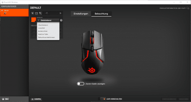 Beleuchtungsoptionen