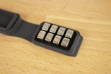 Die zusätzlichen Gewichte - 8x 4 Gramm