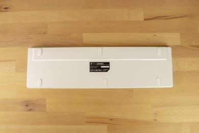 Unterseite der Tesoro Gram XS