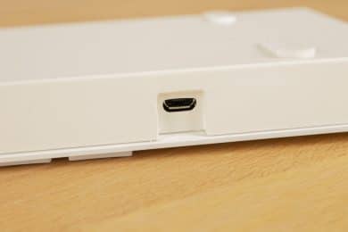 Micro-USB-Anschluss der Tesoro Gram XS