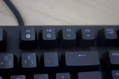 Razer BlackWidow Elite - doppelt belegte F-Tasten