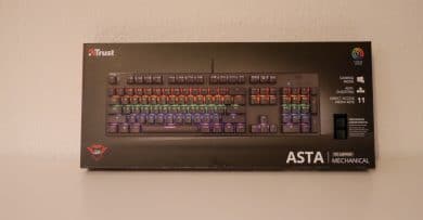 Trust GXT 865 Asta Mechanical Keyboard