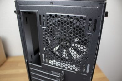 Heck-Lüfter von außen