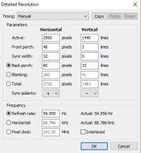 Detailed Resolutions