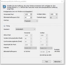 Anpassen der Bildparameter