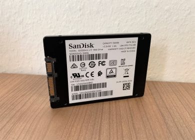 SSD hinten