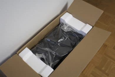 Verpackung offen