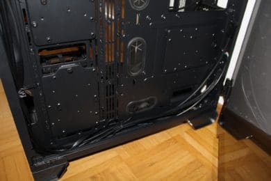 Montage Kabelmanagement