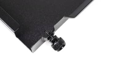 Nahaufnahme Rändelschraube