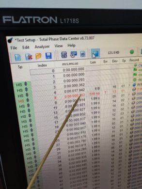 Endgame Gear XM1 Herstellermessung