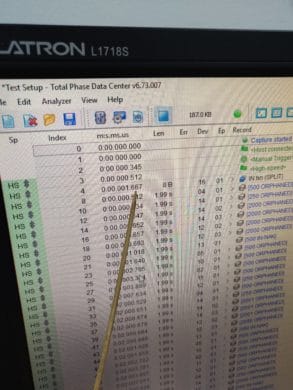 Endgame Gear XM1 Herstellermessung