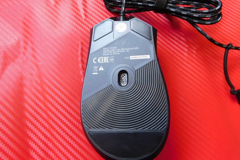 Die Unterseite der GXT 900