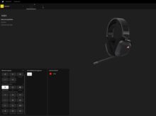 Corsair HS80 iCUE Software