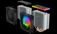 SilentiumPC Fera 5 ARGB CPU-Kühler und Fluctus 120 PWM ARGB Lüfter