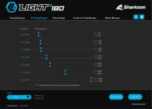 Sharkoon Light² 180 Software