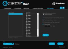 Sharkoon Light² 180 Software
