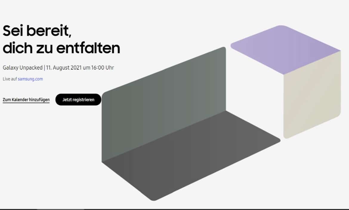 Samsung Galaxy Unpacked Galaxy Watch 4