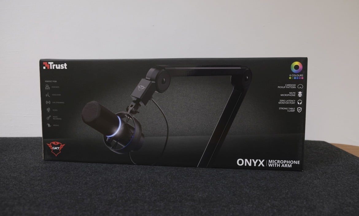 Trust GXT 255+ ONYX Mikrofon