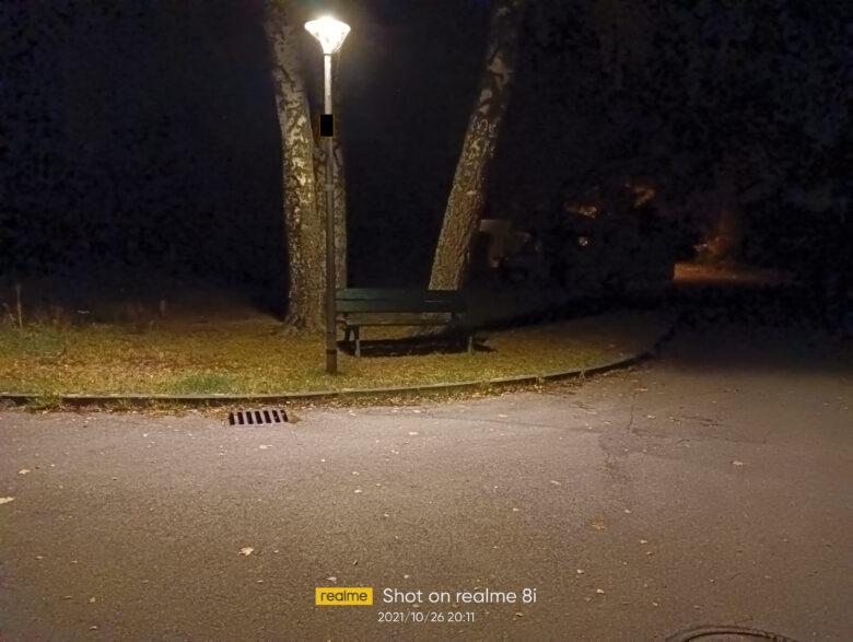 Bild ohne Nachtmodus