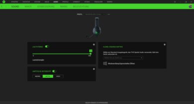 Razer Kraken V3 HyperSense Synapse 3 Software
