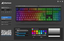 Sharkoon SKILLER SGK60 Software