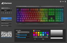 Sharkoon SKILLER SGK60 Software