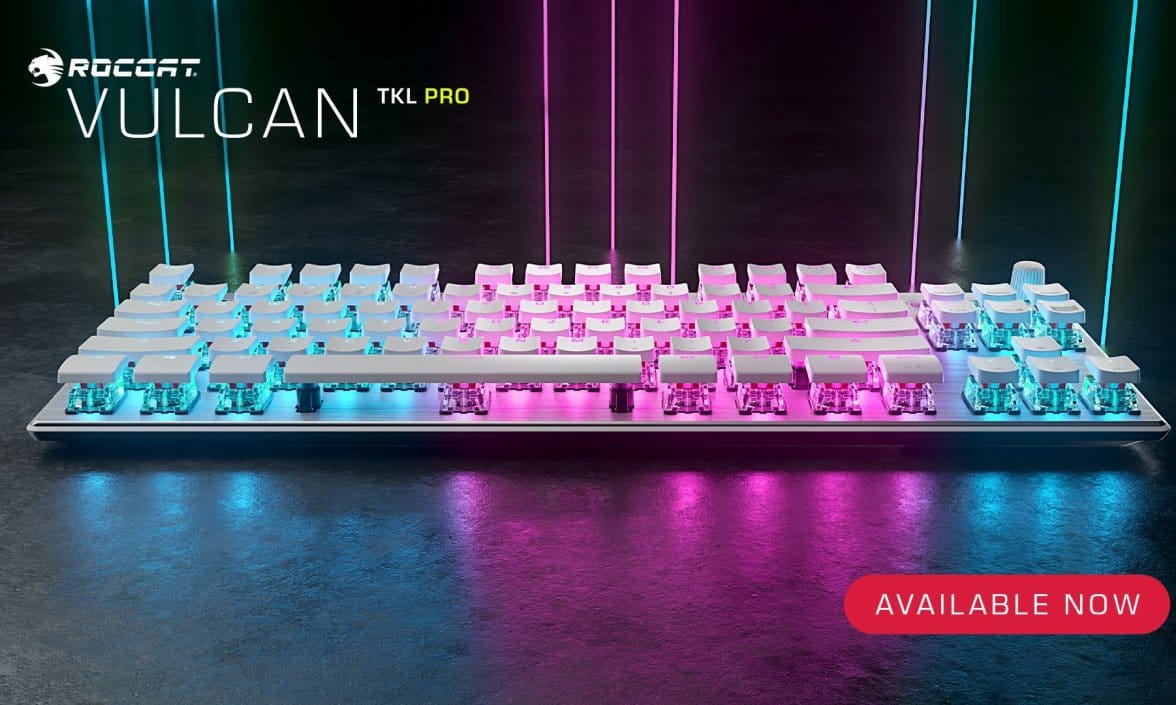 Roccat Vulcan TKL Pro Arctic White