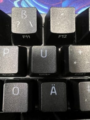 Verarbeitung der Razer Huntsman Mini Analog