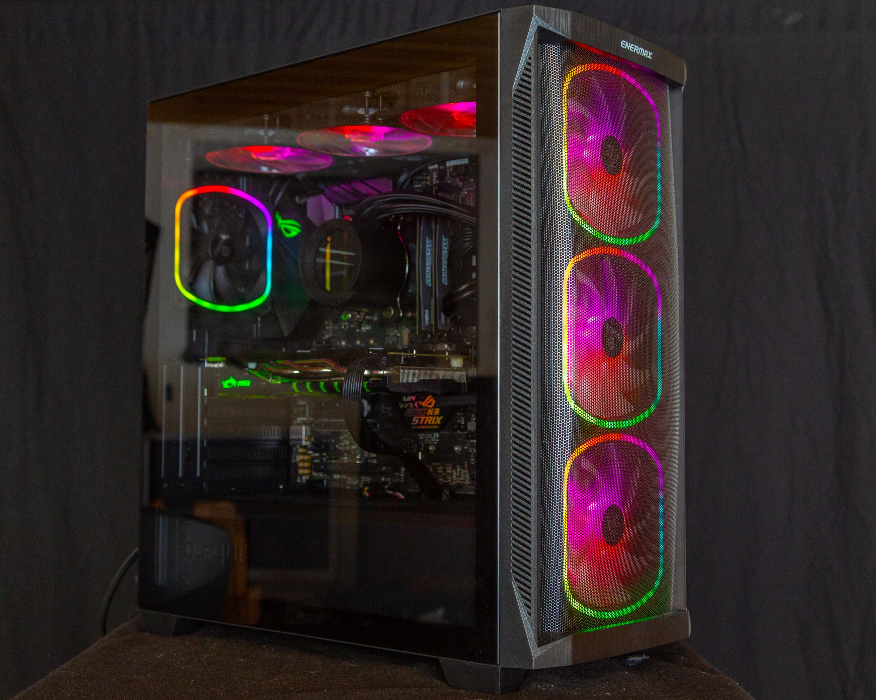 Das Enermax StarryKnight SK30 im Einsatz