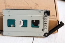 Caddy mit Festplatte