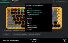 Logitech POP Keys Logitech Options Software
