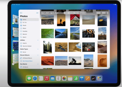 iPadOS 16 Stage Manager