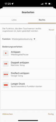 Sony Linkbuds S Bedienung