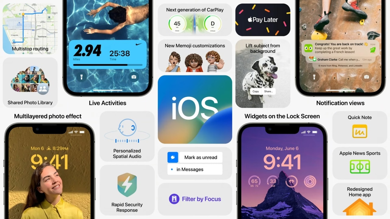 iOS 16 Alle Features im Überblick