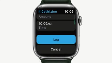 watchOS 9 Medikamente