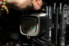 Deepcool LS720 - Einbau der Pumpeneinheit