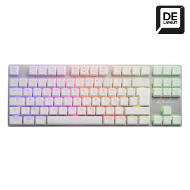 Sharkoon PureWriter RGB TKL White
