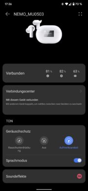 Huawei FreeBuds Pro 2 Transparenz
